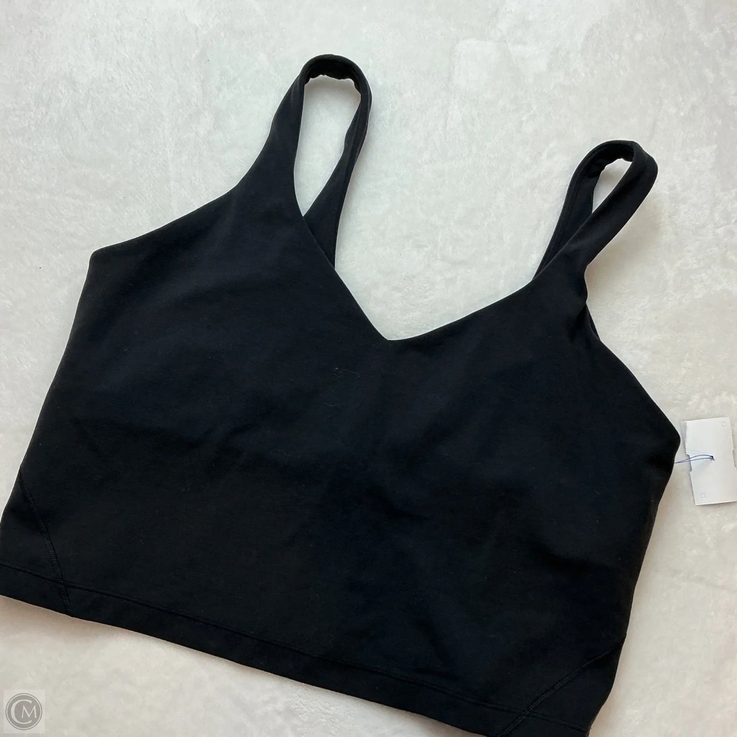 Athletic Tank Top By Lululemon In Black, Size: 14
