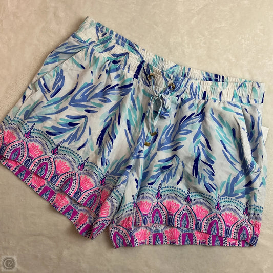 Shorts Designer By Lilly Pulitzer In Blue & White, Size: Xs