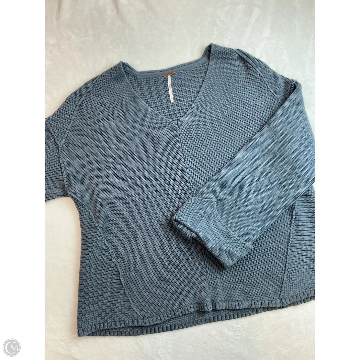 Sweater By Free People In Blue, Size: M