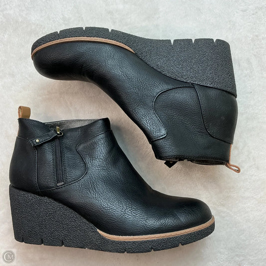 Boots Ankle Heels By Dr Scholls In Black, Size: 7