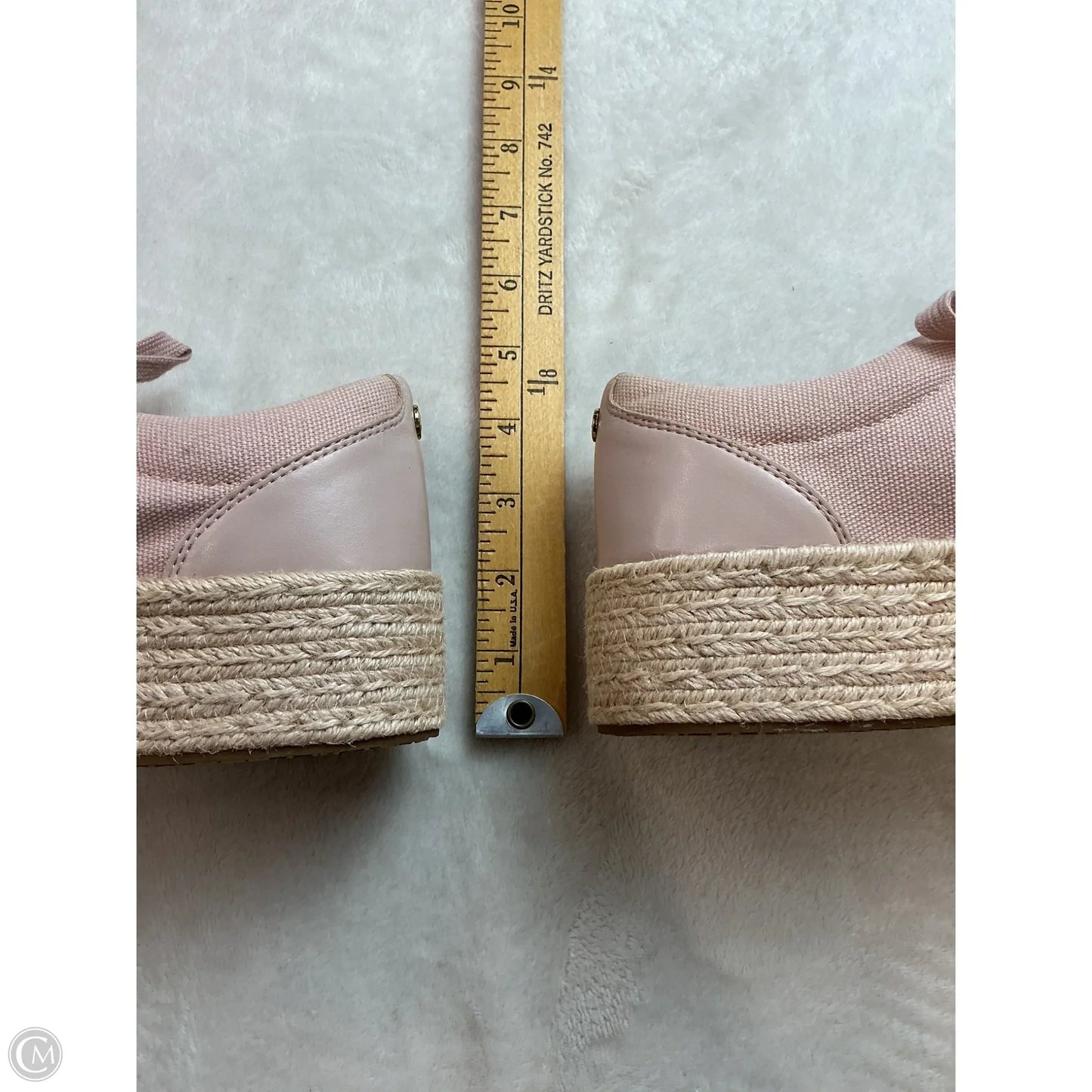 Shoes Sneakers Platform By Michael By Michael Kors In Pink & Tan, Size: 8.5