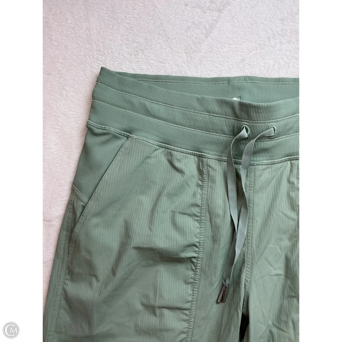 Athletic Pants By Lululemon In Green, Size: 8