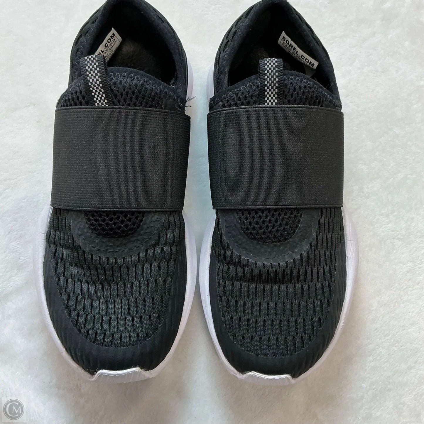 Shoes Athletic By Sorel In Black & White, Size: 5