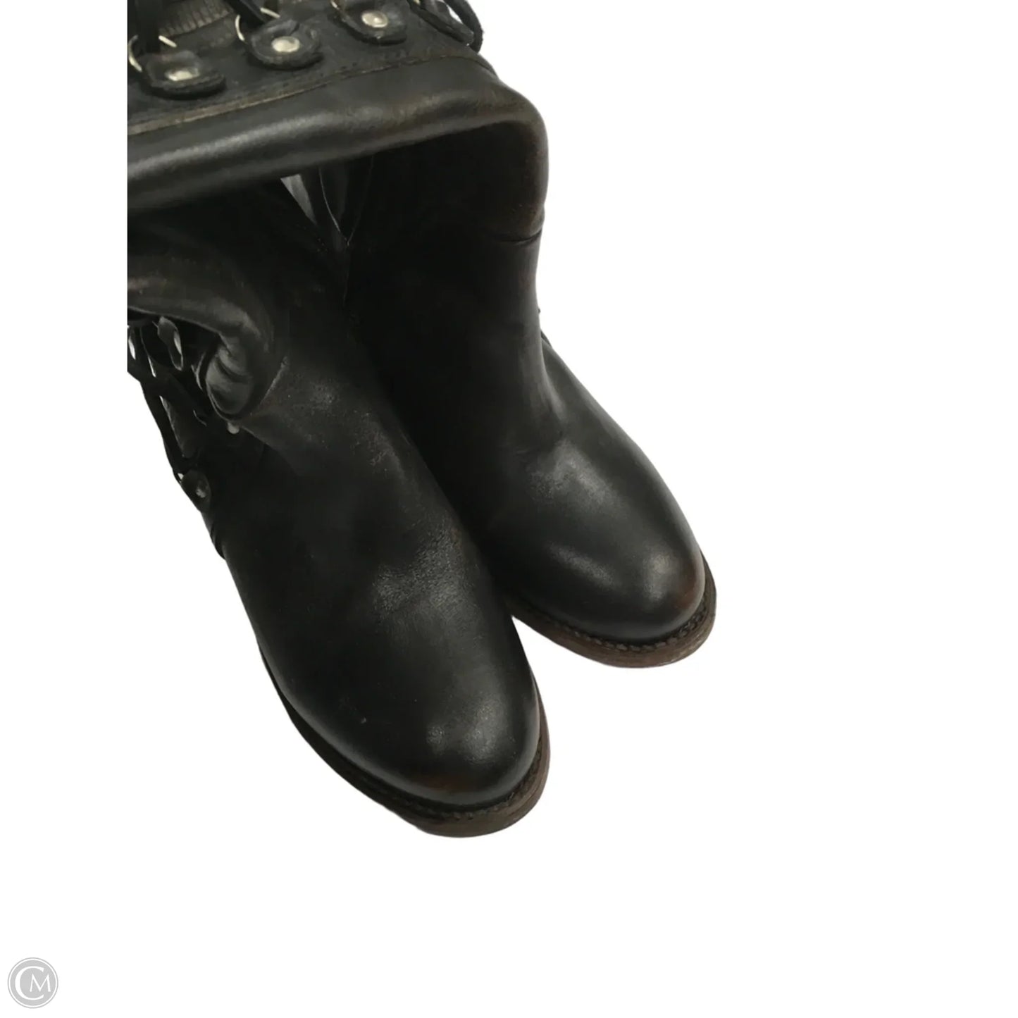 Boots Over-the-knee Flats By Freebird In Brown, Size: 9