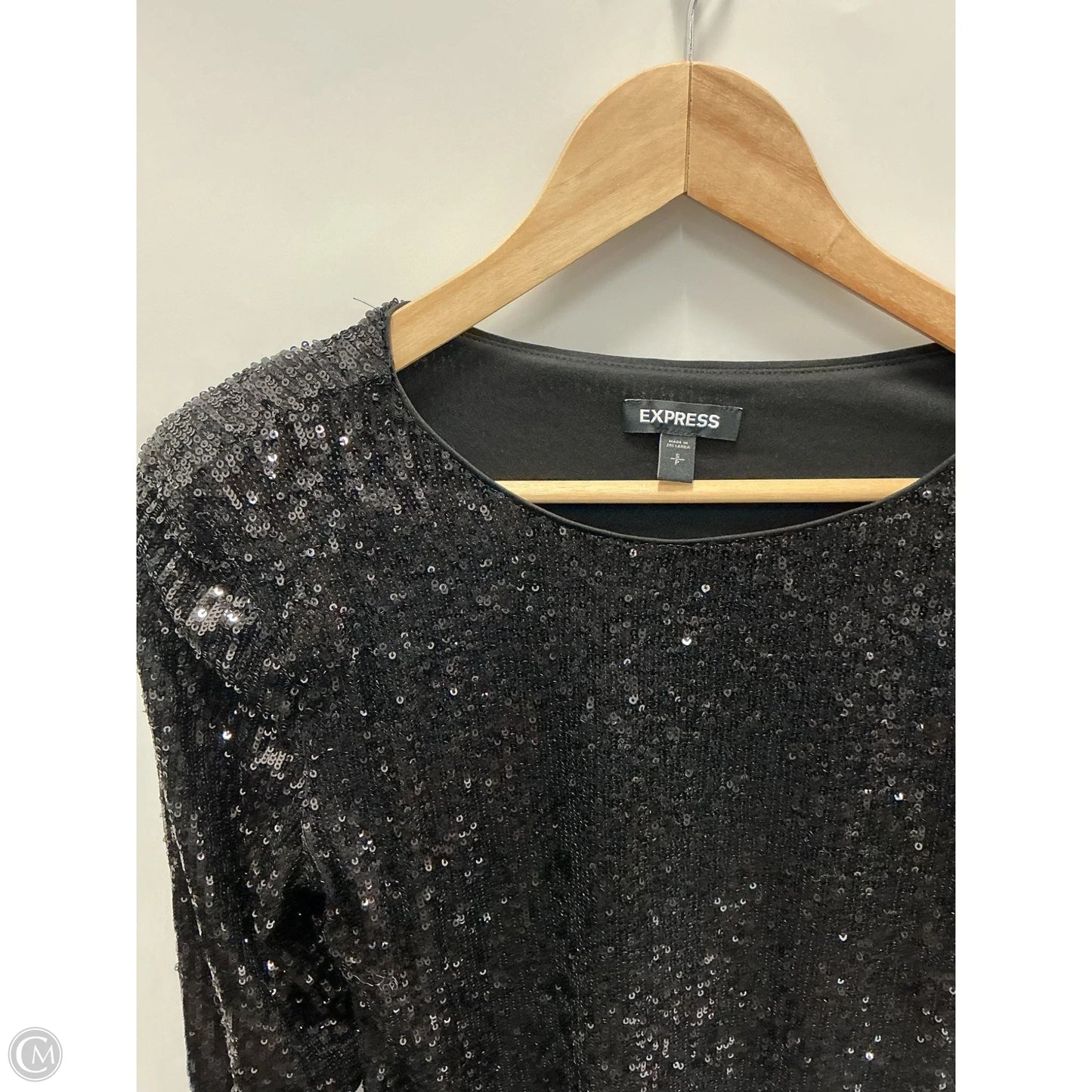 Bodysuit By Express In Black, Size: S