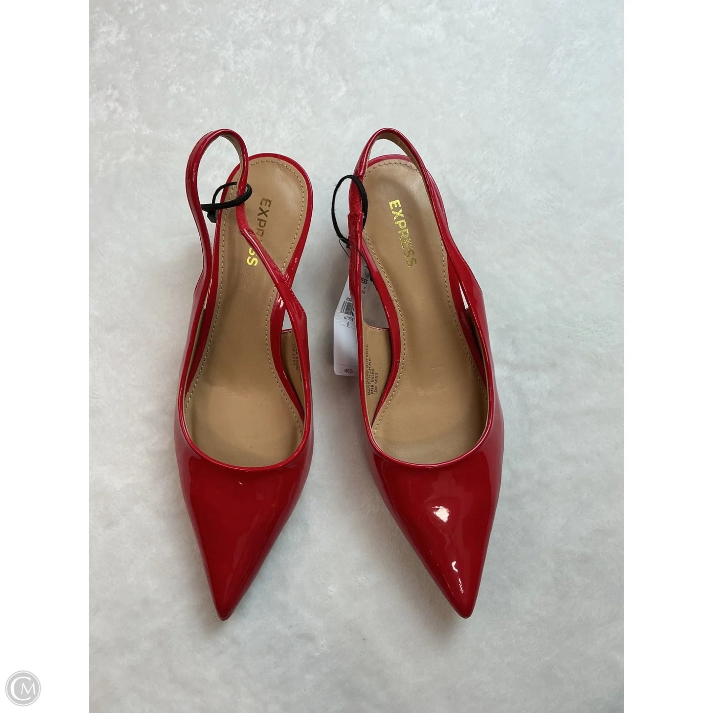 Shoes Heels Stiletto By Express In Red, Size: 6