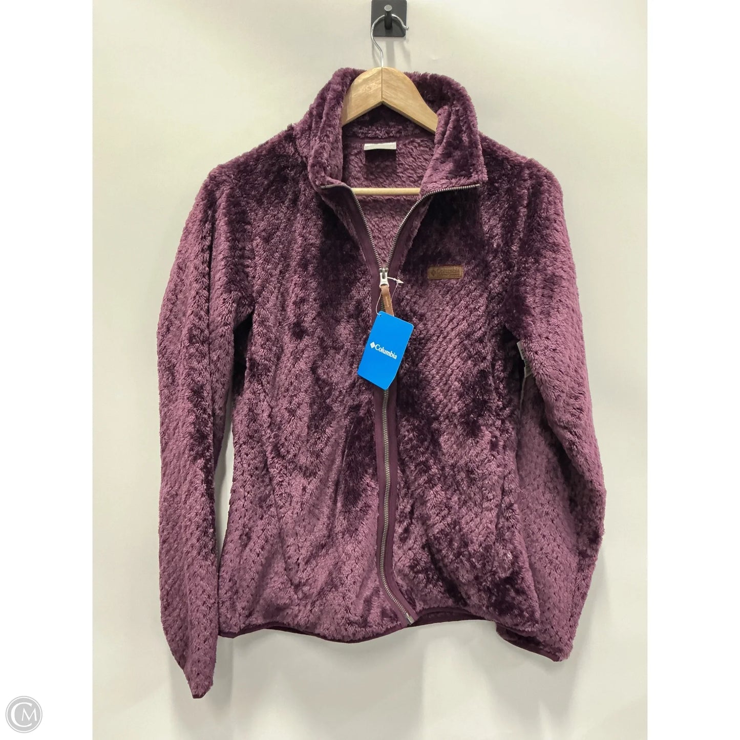 Jacket Faux Fur & Sherpa By Columbia In Purple, Size: M