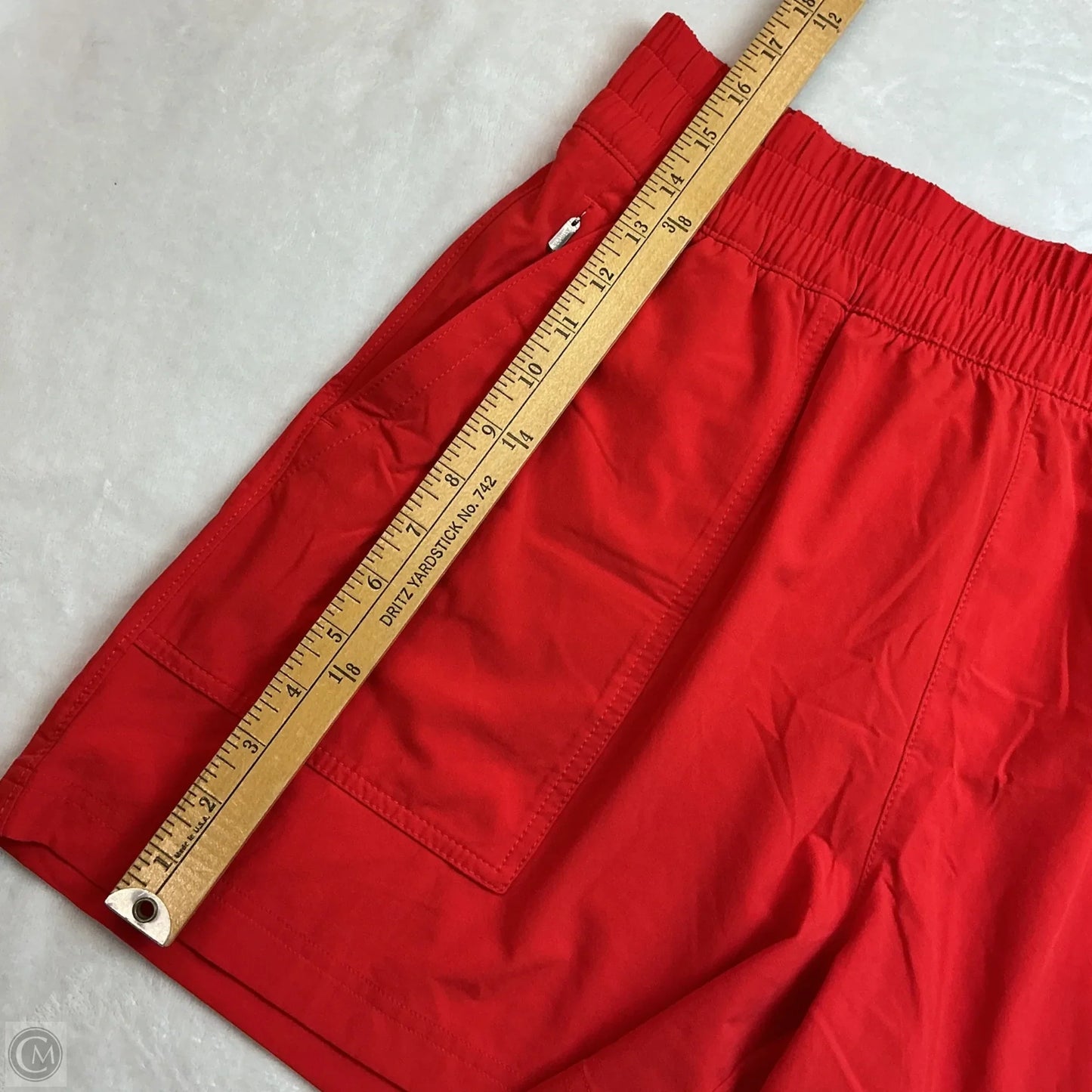 Athletic Shorts By Athleta In Orange, Size: L
