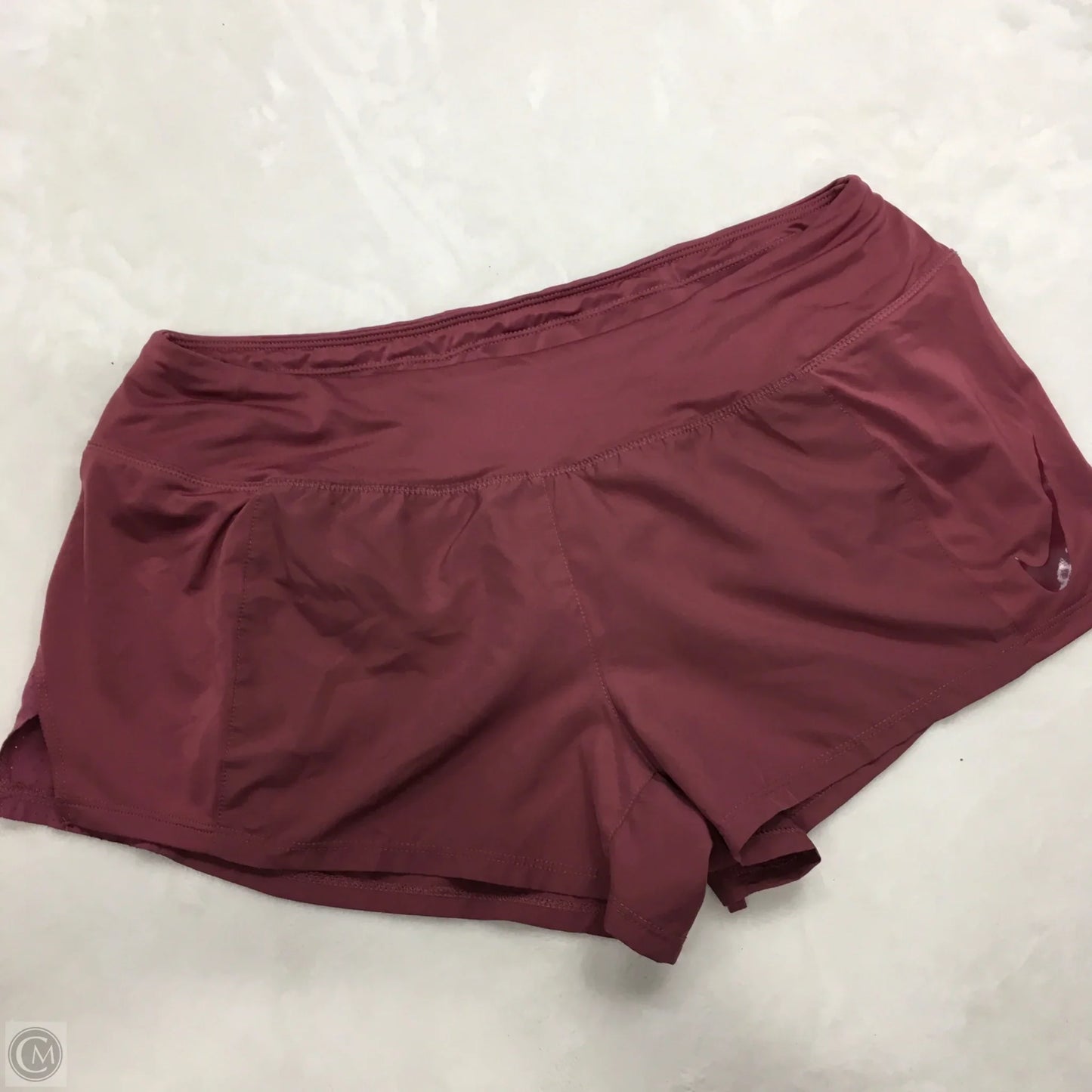 Athletic Shorts By Nike In Pink, Size: L