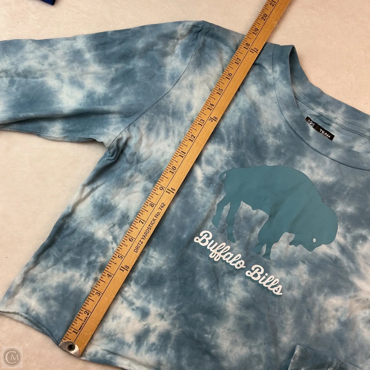 Athletic Top Long Sleeve Crewneck By Nfl In Blue, Size: S