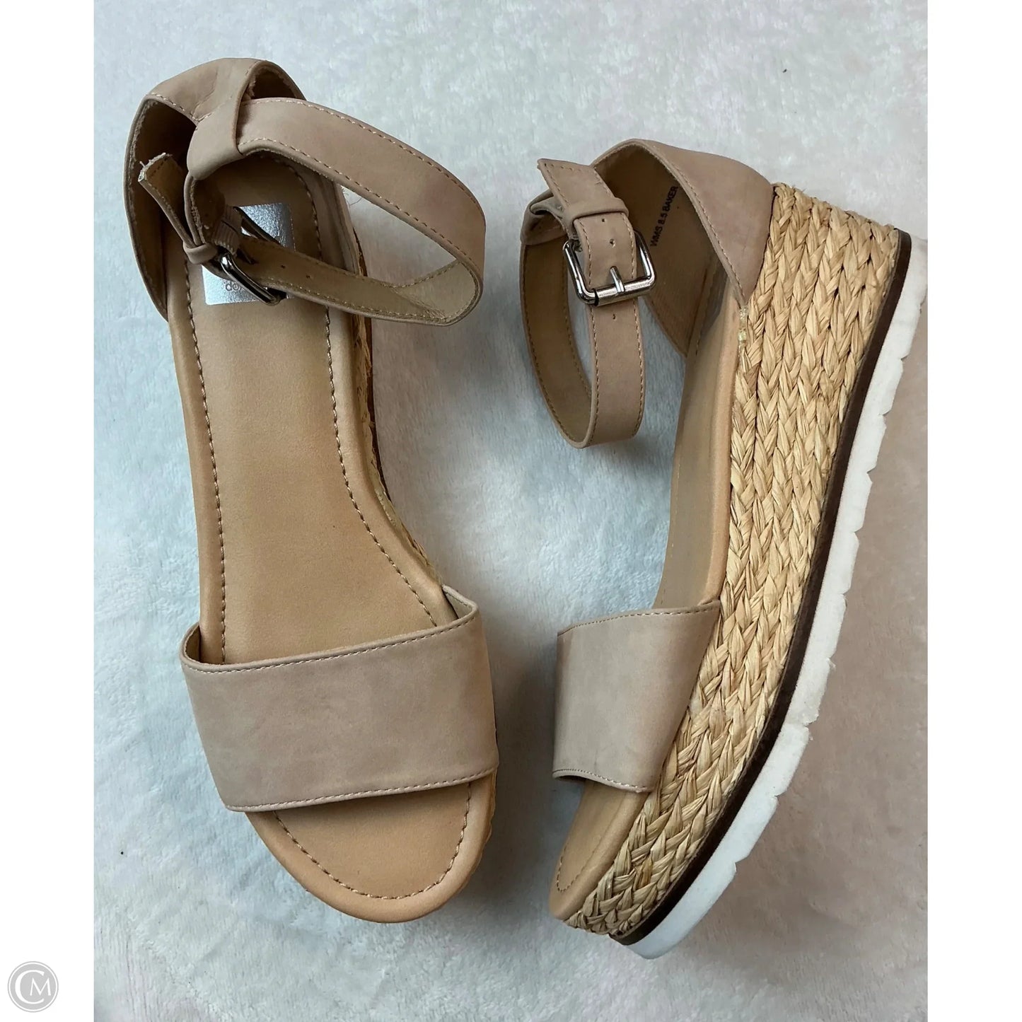 Sandals Heels Platform By Dolce Vita In Cream, Size: 8.5