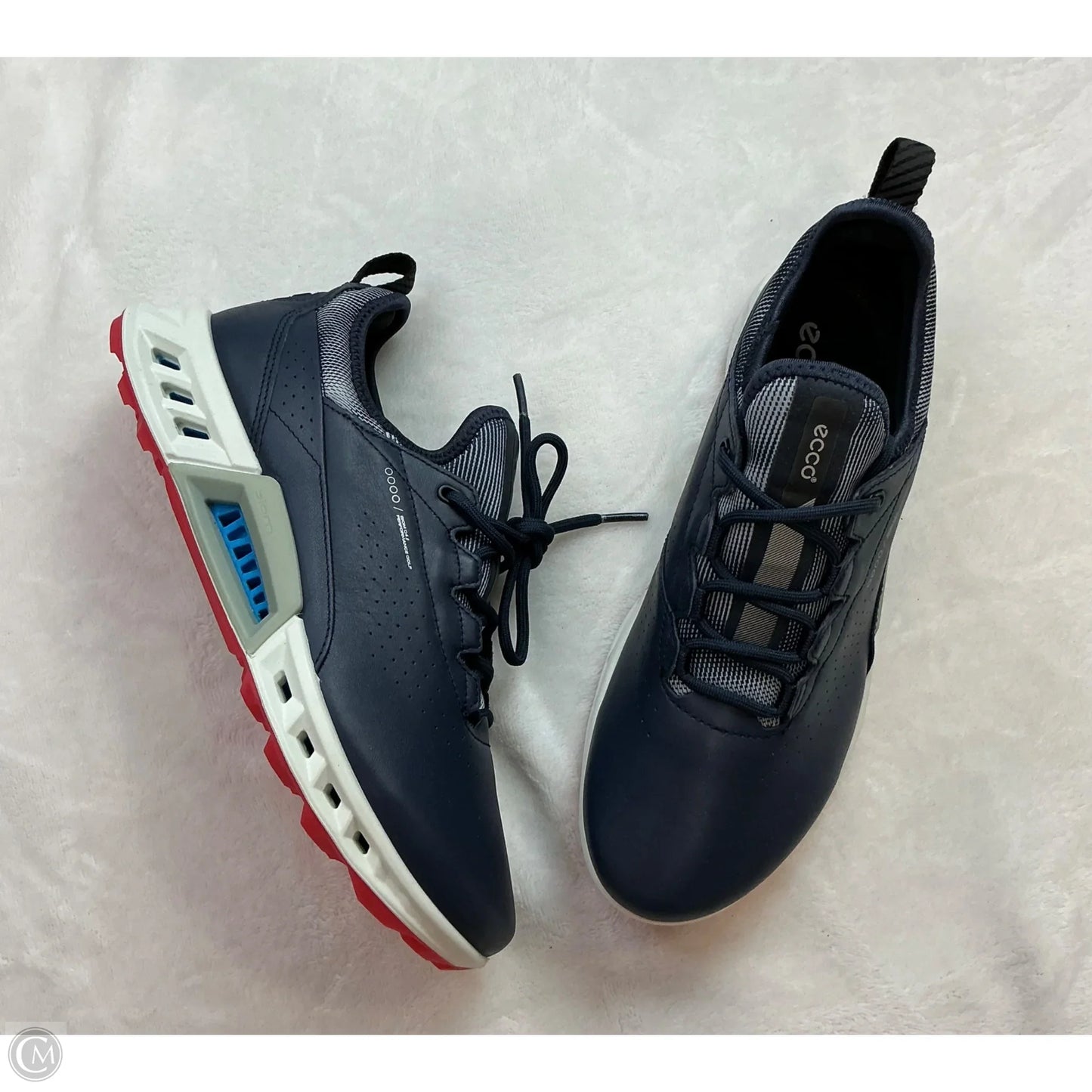 Shoes Athletic By Ecco In Navy, Size: 6.5