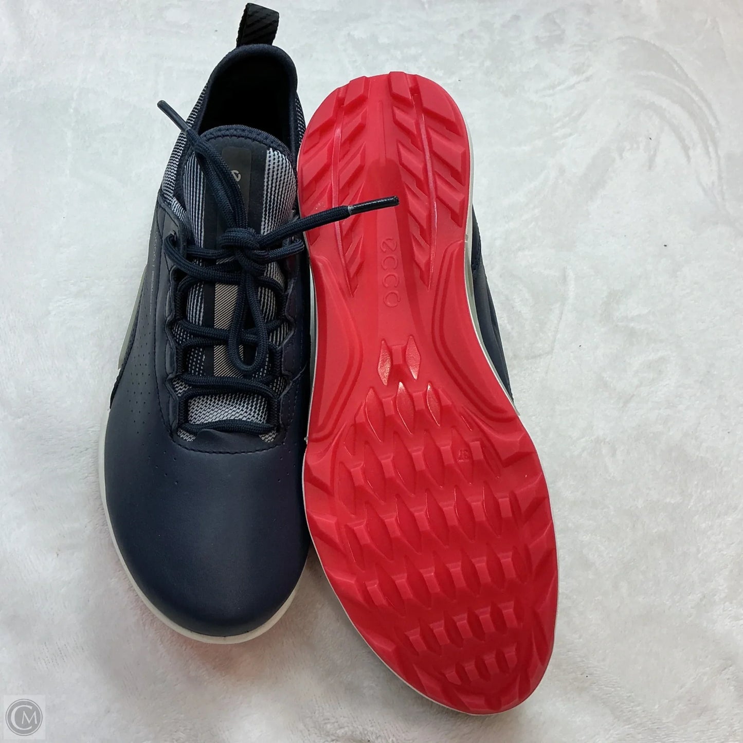 Shoes Athletic By Ecco In Navy, Size: 6.5