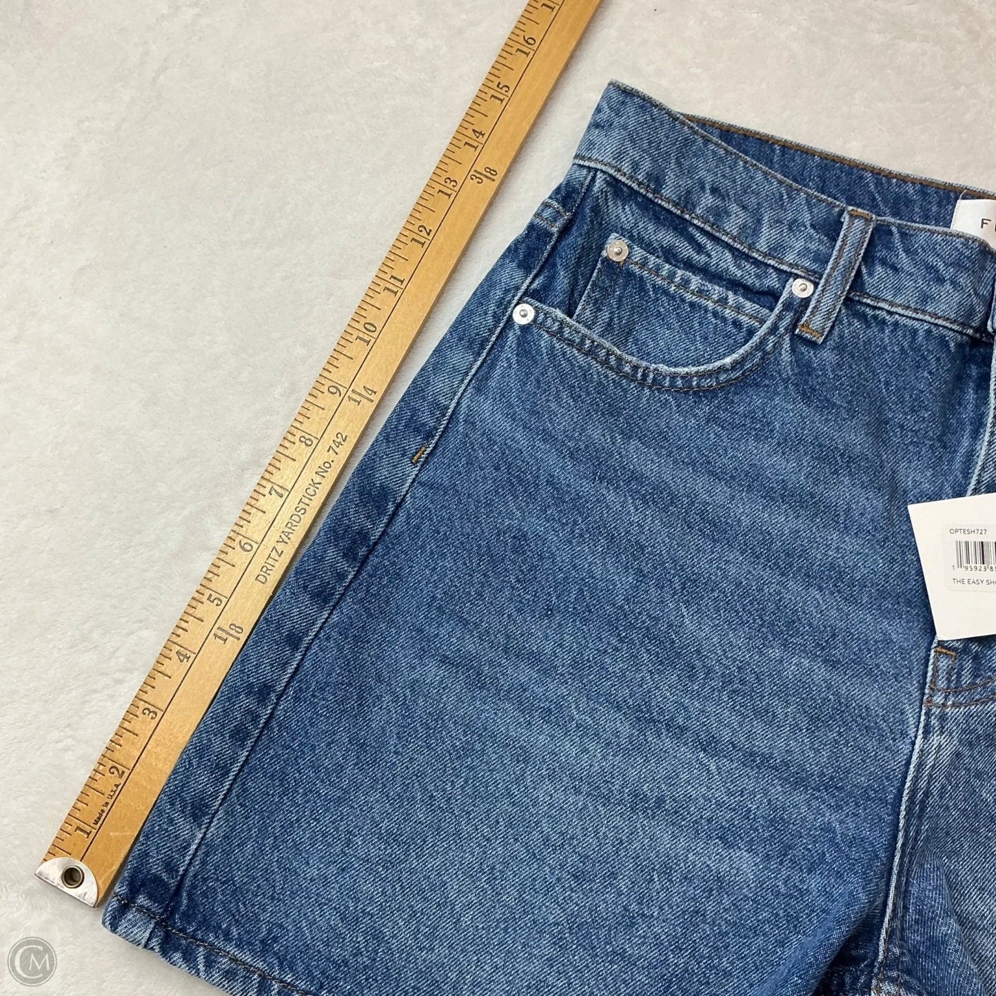 Shorts By Frame In Blue Denim, Size: 4