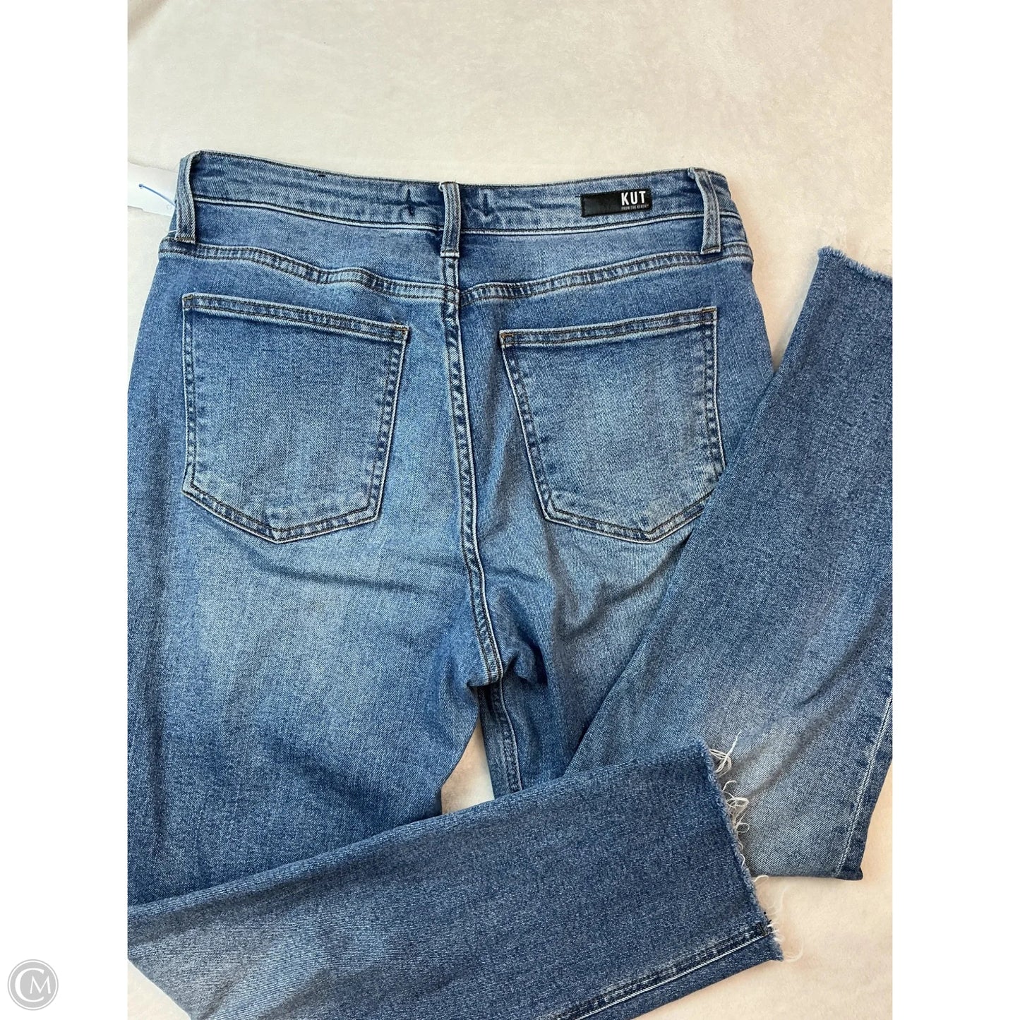 Jeans Skinny By Kut In Blue Denim, Size: 8