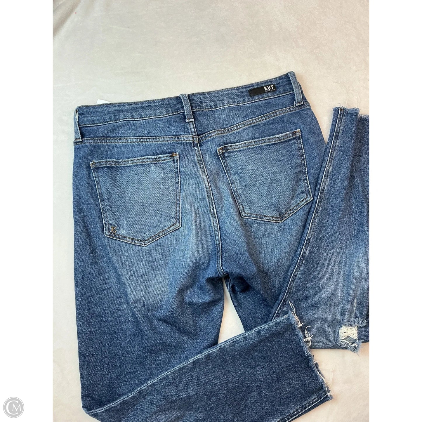 Jeans Skinny By Kut In Blue Denim, Size: 8
