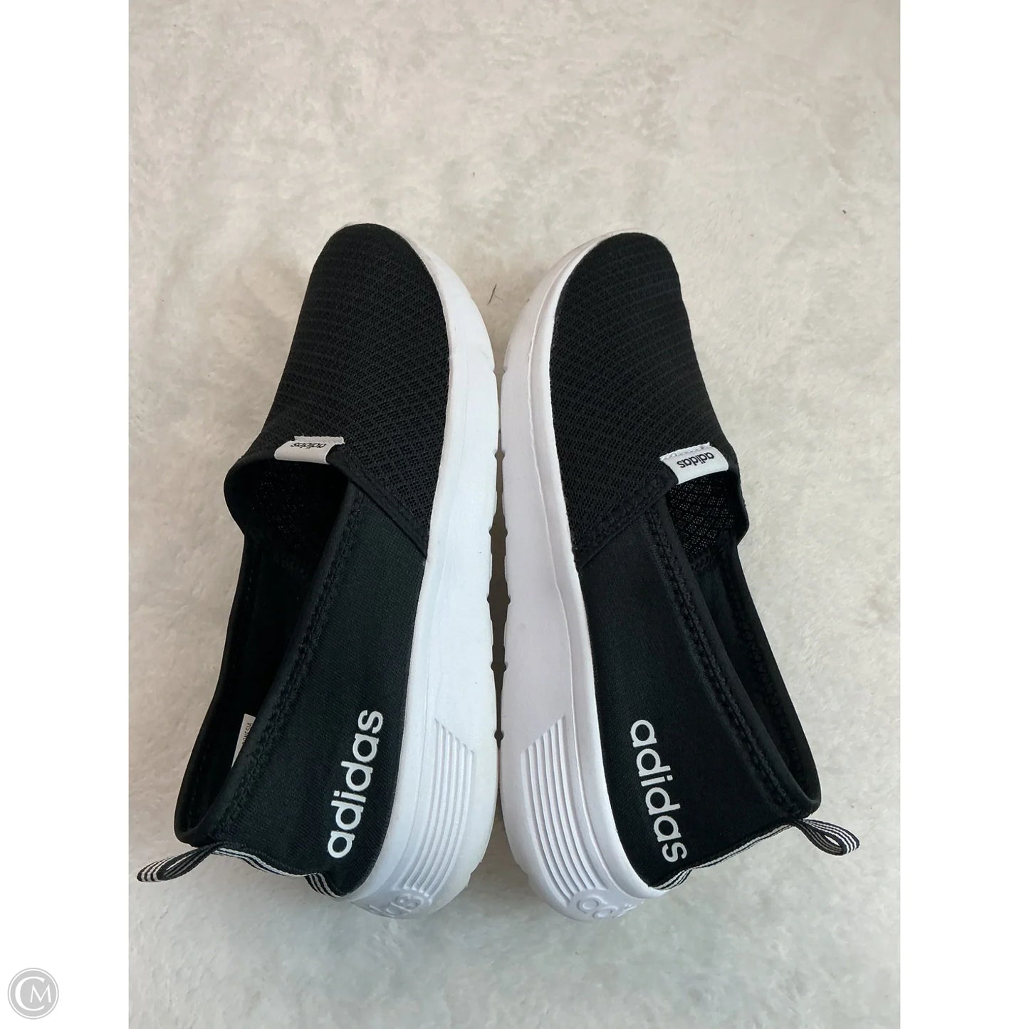 Shoes Flats By Adidas In Black, Size: 8