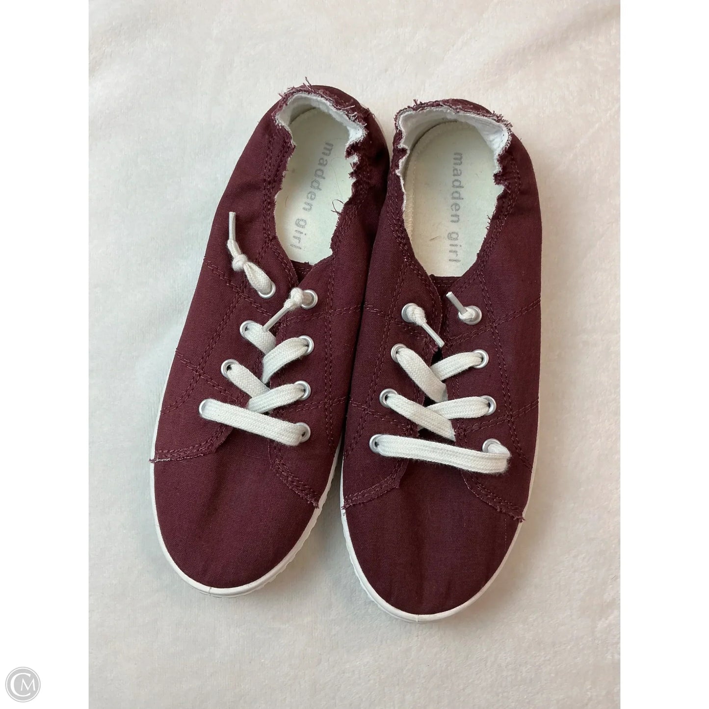 Shoes Sneakers By Madden Girl In Purple, Size: 8.5
