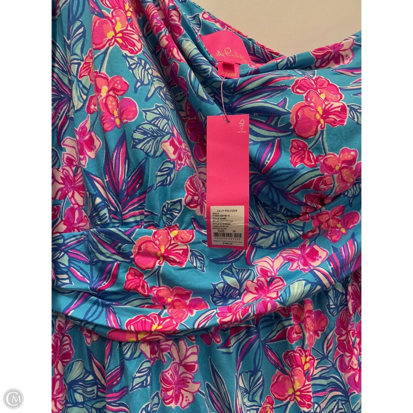 Romper Designer By Lilly Pulitzer In Blue, Size: Xl