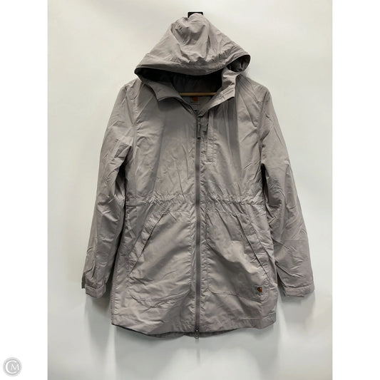 Jacket Windbreaker By Carhartt In Purple, Size: Xs
