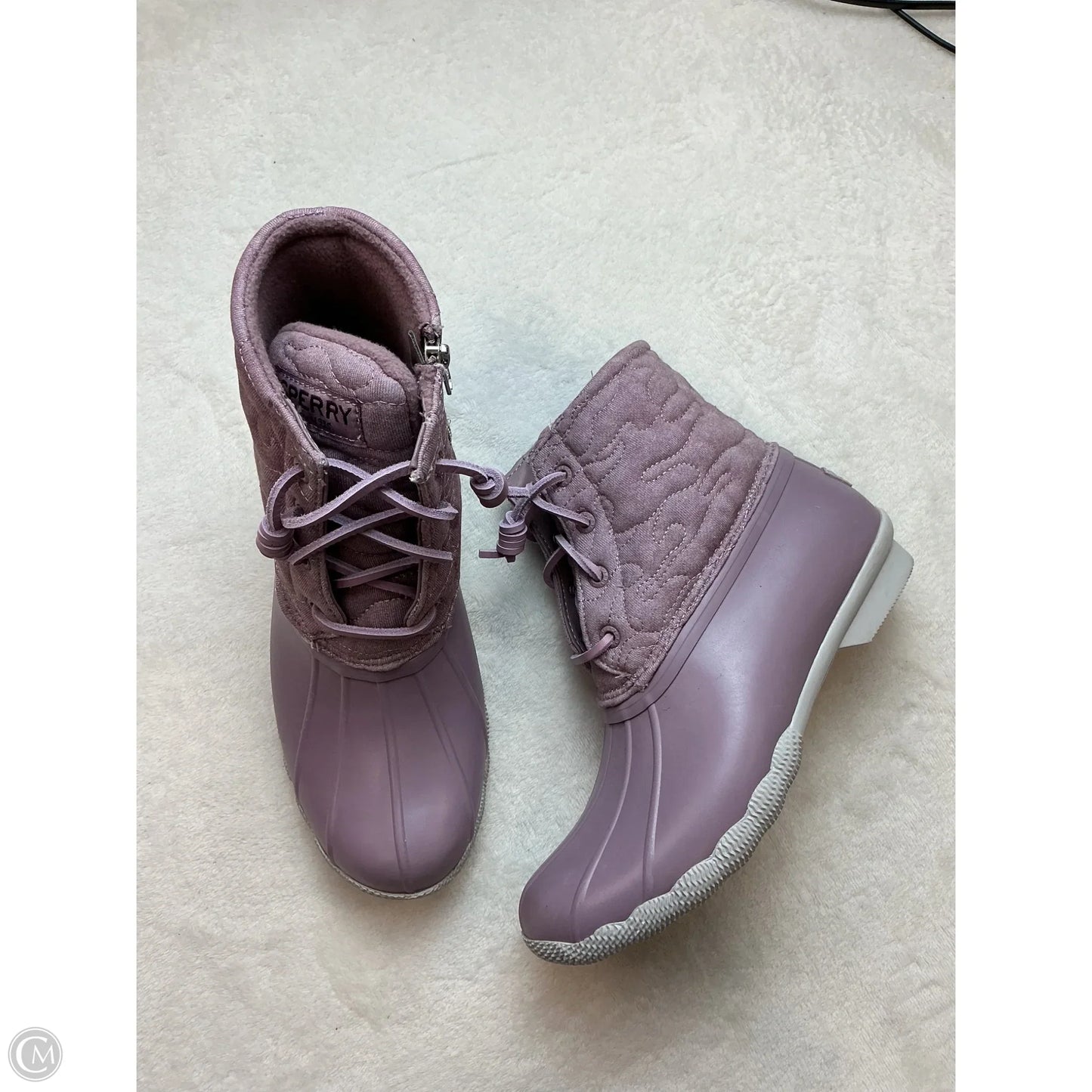Boots Rain By Sperry In Purple, Size: 7