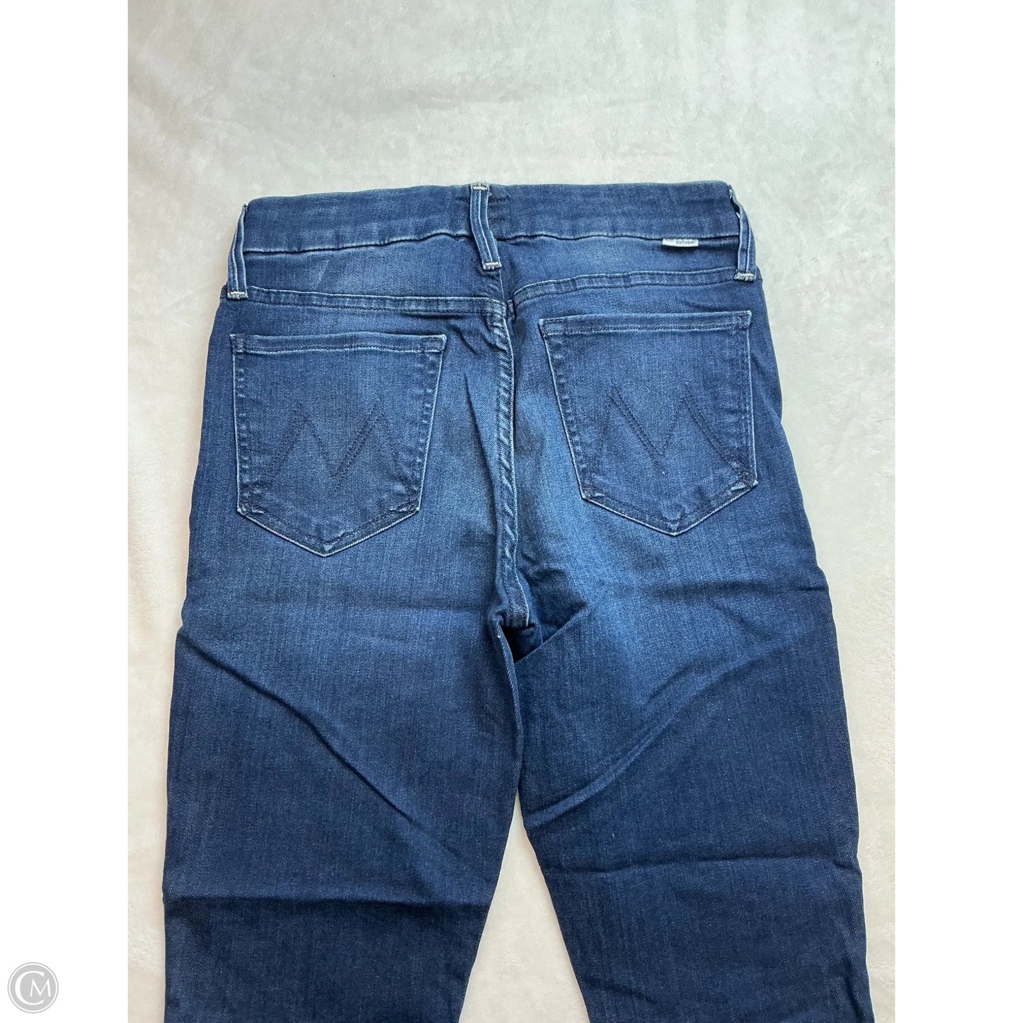 Jeans Skinny By Mother In Blue Denim, Size: 4