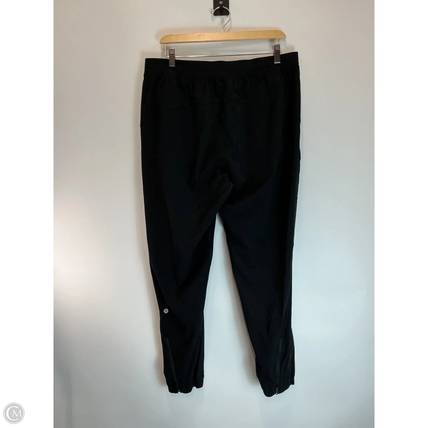 Athletic Pants By Lululemon In Black, Size: Xl