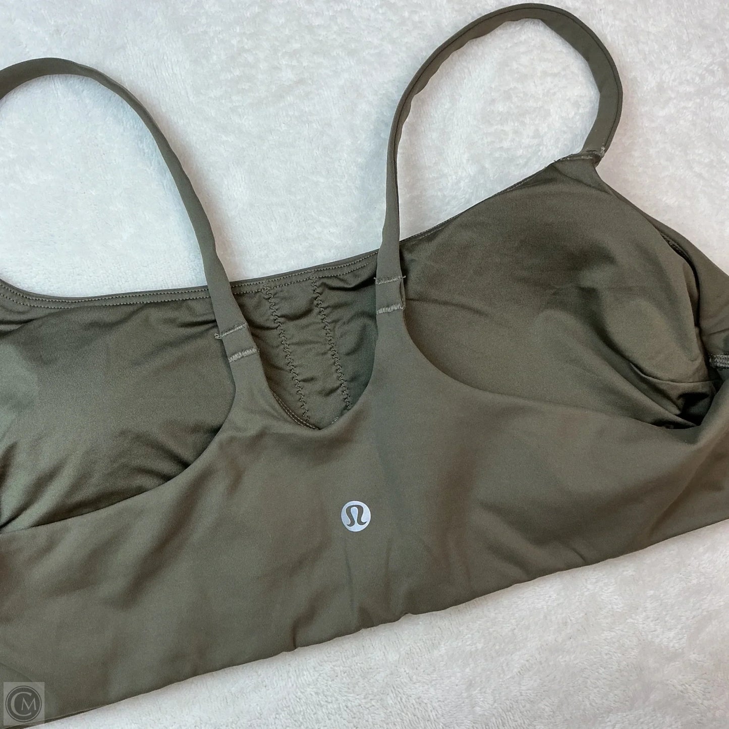 Athletic Bra By Lululemon In Green, Size: 12