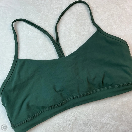 Athletic Bra By Lululemon In Green, Size: 14