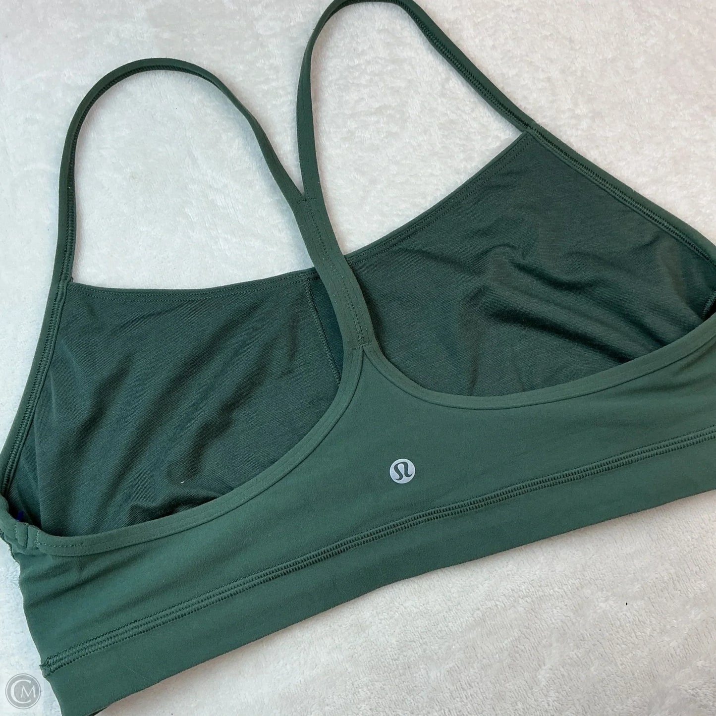 Athletic Bra By Lululemon In Green, Size: 14
