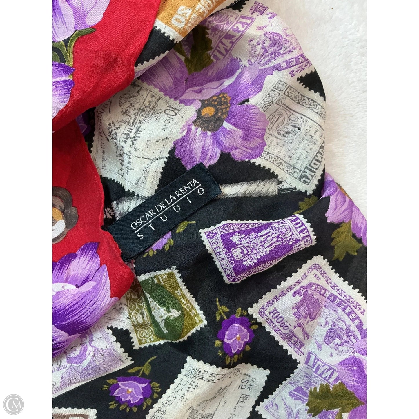 Scarf Luxury Designer By Oscar De La Renta
