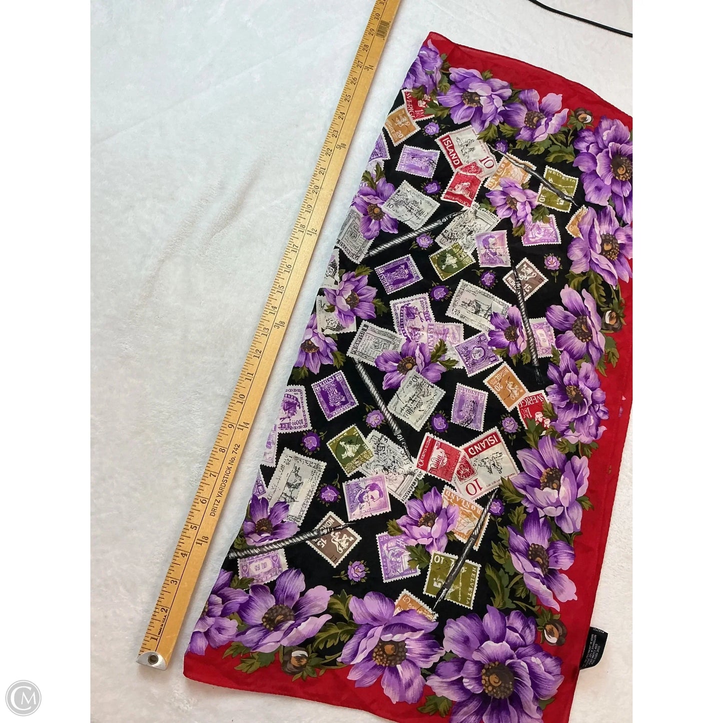 Scarf Luxury Designer By Oscar De La Renta