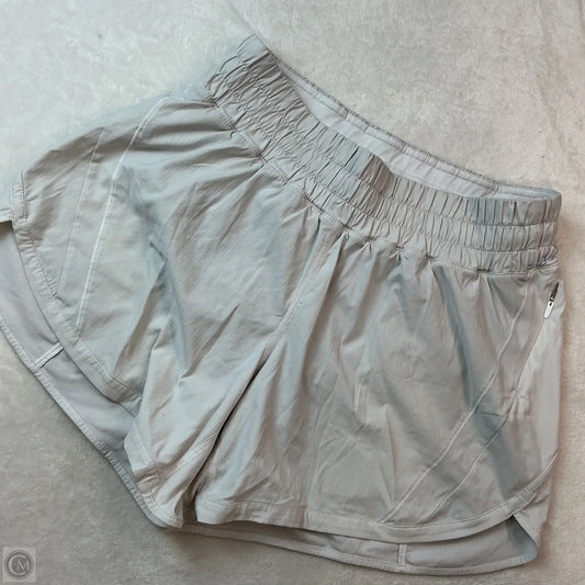 Athletic Shorts By Lululemon In Grey, Size: 8
