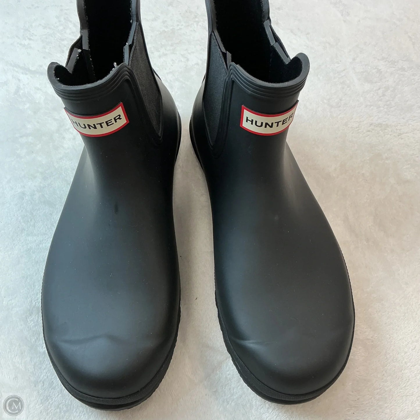 Boots Rain By Hunter In Black, Size: 11