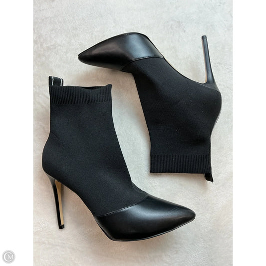 Boots Ankle Heels By Michael By Michael Kors In Black, Size: 7