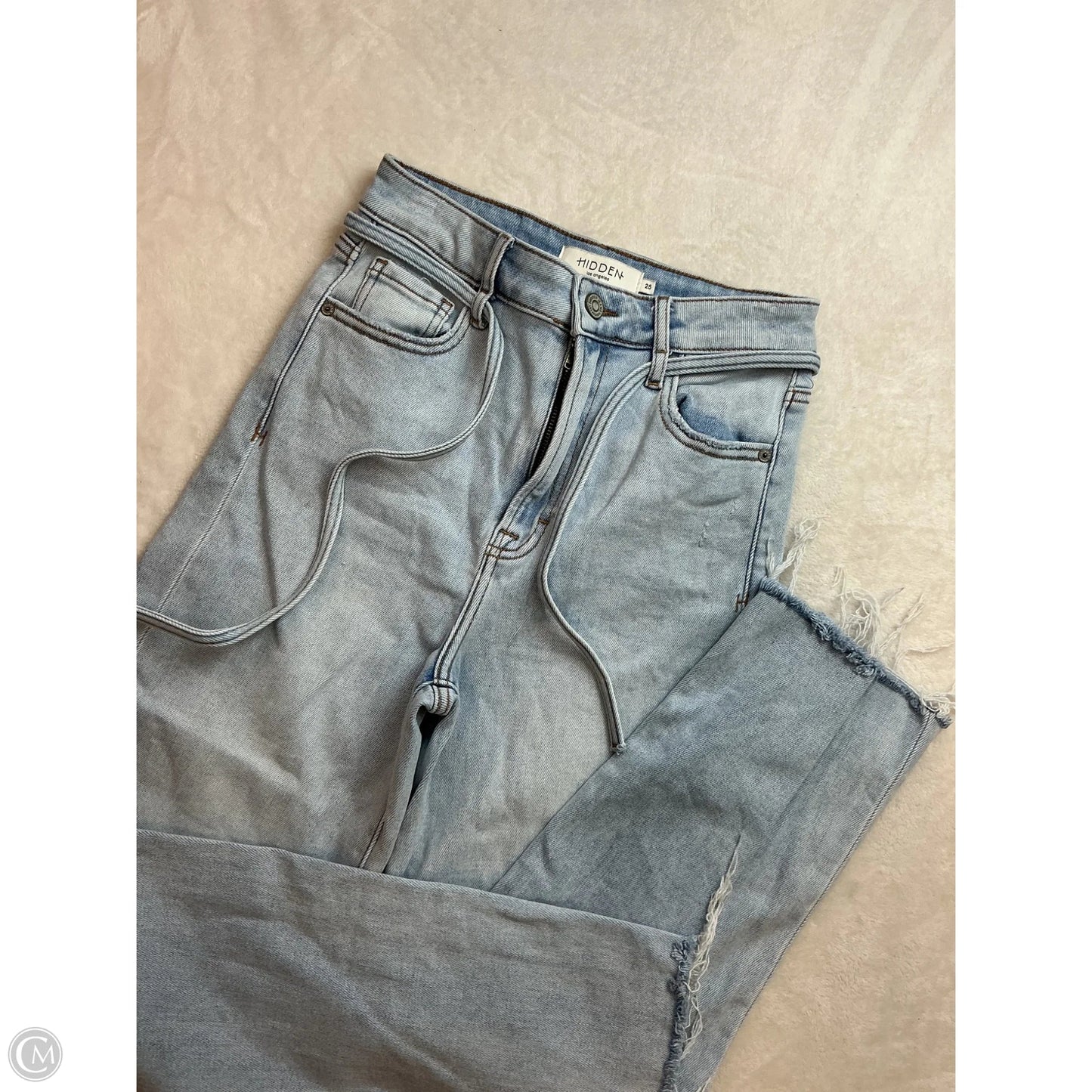 Jeans Straight By Hidden In Blue Denim, Size: 2