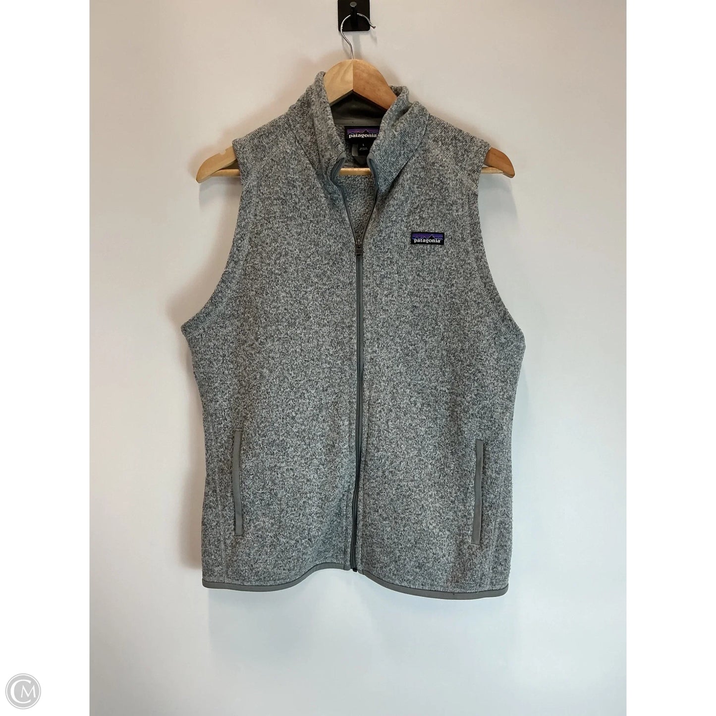 Vest Fleece By Patagonia In Grey, Size: L