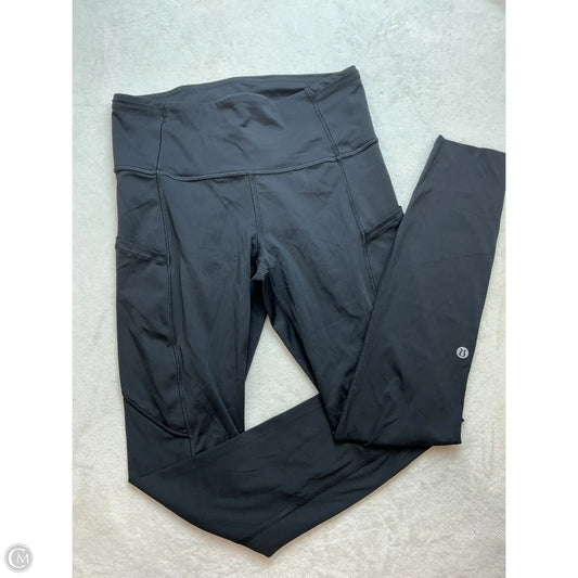 Athletic Leggings By Lululemon In Black, Size: 6