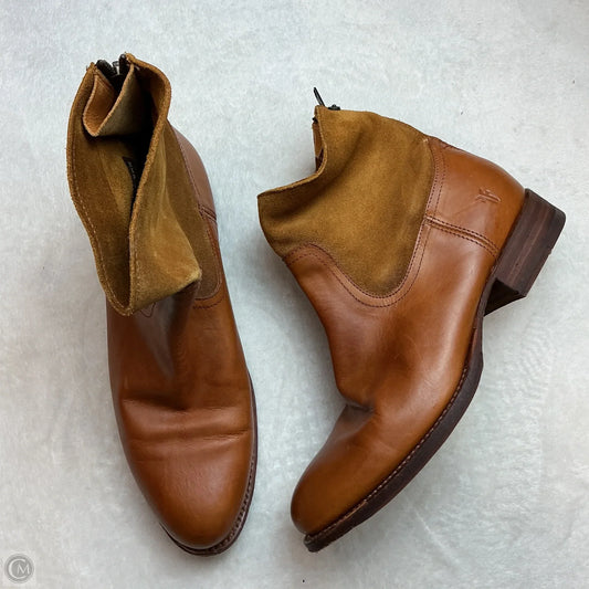 Boots Designer By Frye In Tan, Size: 10