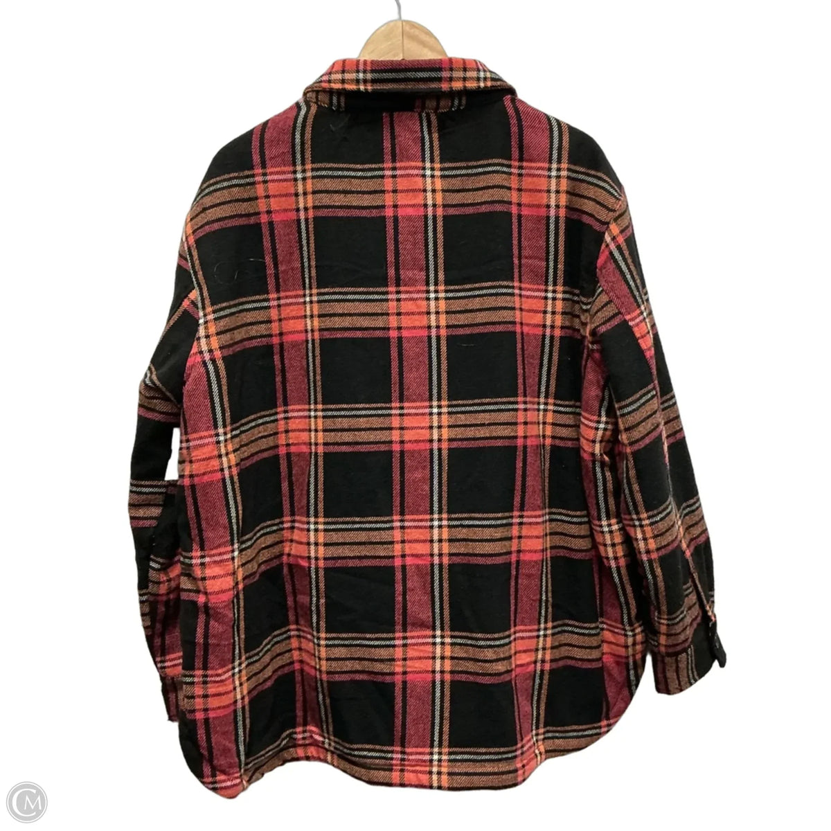 Jacket Other By Members Mark In Plaid Pattern, Size: Xl