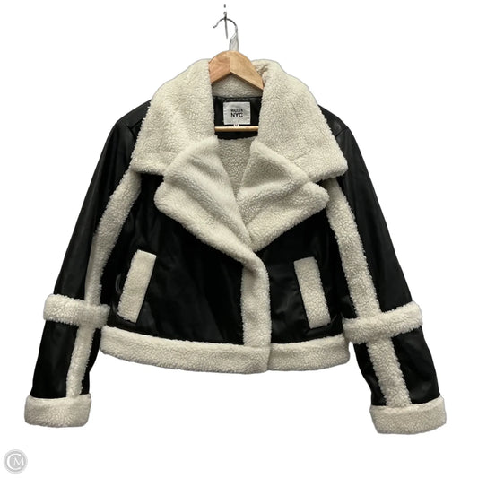 Jacket Moto By Madden Nyc In Black, Size: M