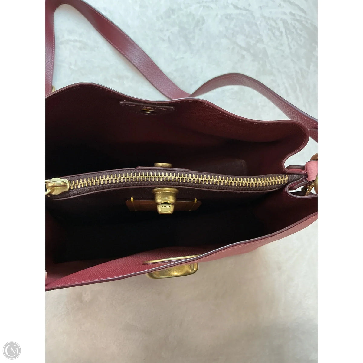 Crossbody Designer By Coach, Size: Small