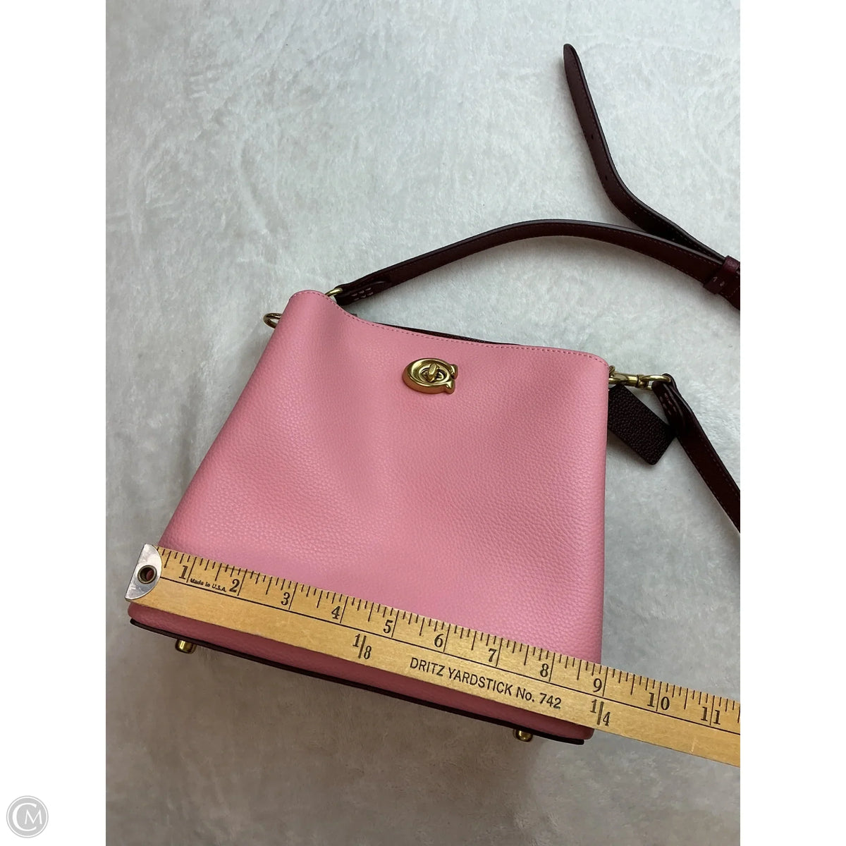 Crossbody Designer By Coach, Size: Small