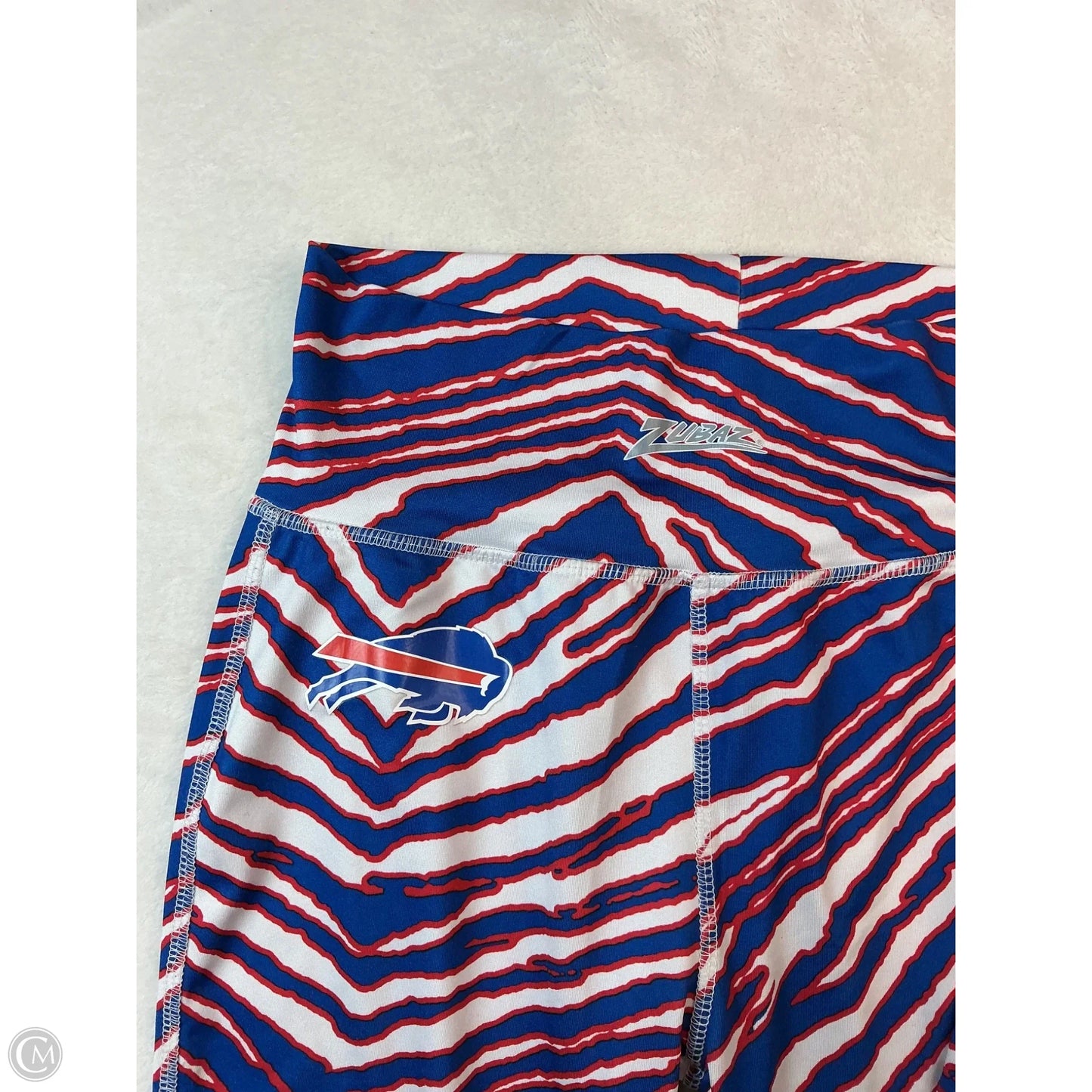 Athletic Leggings By Clothes Mentor In Blue & Red & White, Size: S