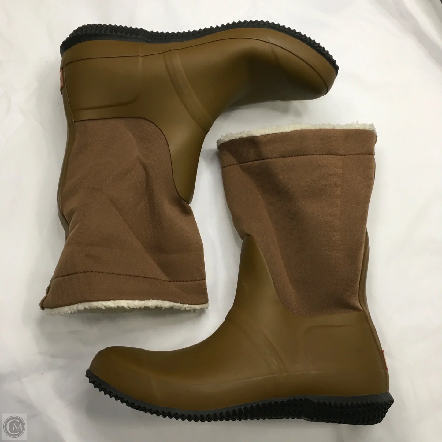 Boots Snow By Hunter In Brown, Size: 8
