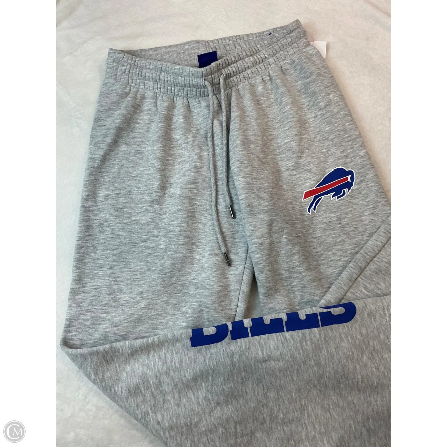 Athletic Pants By Nfl In Grey, Size: M