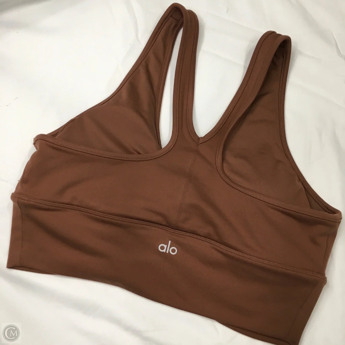 Athletic Bra By Alo In Brown, Size: L