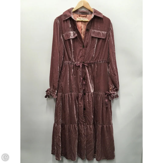 Dress Casual Party By Free People In Mauve, Size: Xs