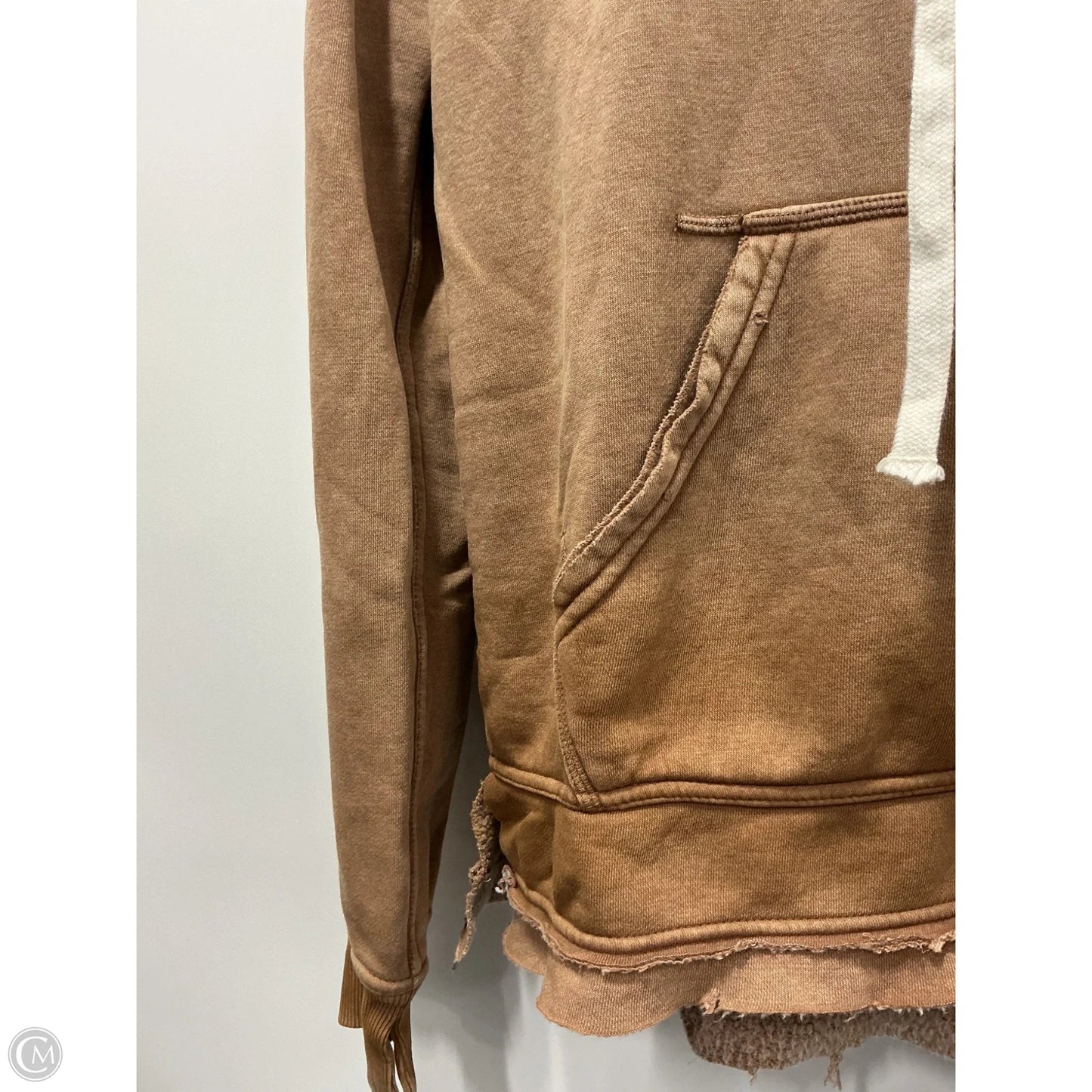 Sweatshirt Hoodie By We The Free In Brown, Size: Xs