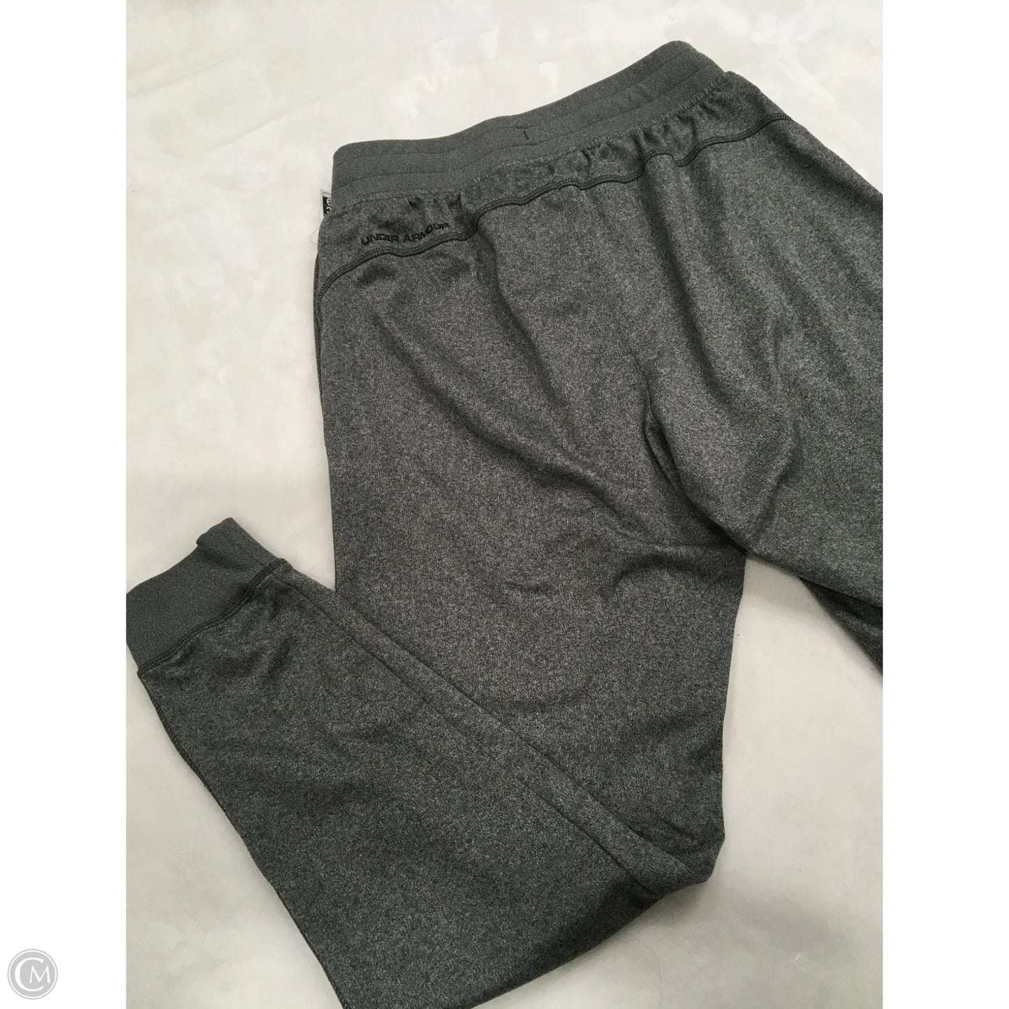 Athletic Pants By Under Armour In Grey, Size: M